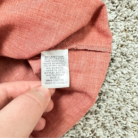 Umgee off the shoulder cute pink/mauve floral top - Picture 4 of 7